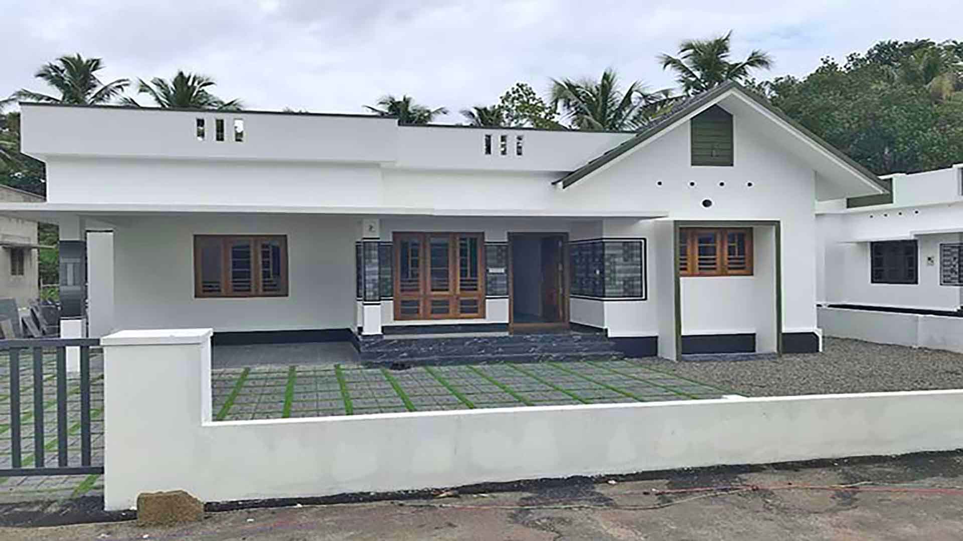 New 3 BHK modern villa for sale on Chembakassery Road, Thiruvalla