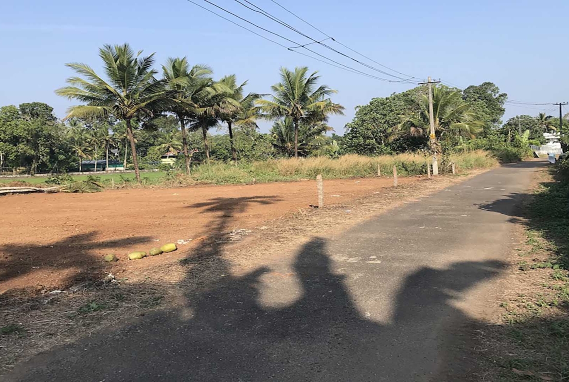 No flood land for sale near Kumbanad and TK Road highway.