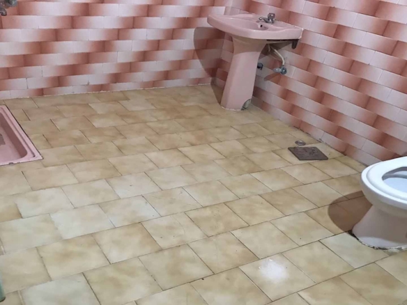 Bathroom interior for house sale in Chengannur